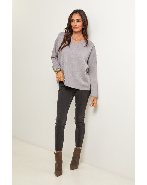 Jersey Montgomery gris