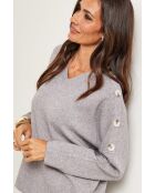 Grauer Pullover Montgomery