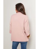 Lorenzo rosafarbener Pullover