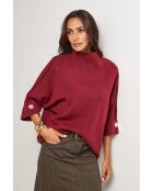 Lorenzo burgunderfarbener Pullover