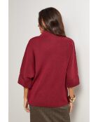 Lorenzo burgunderfarbener Pullover