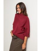 Lorenzo burgunderfarbener Pullover