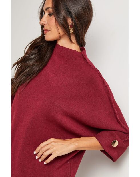 Lorenzo burgunderfarbener Pullover