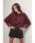 Pull Miss bordeaux