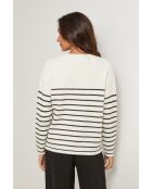 Pull Cassian beige noir