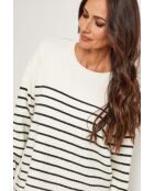 Pull Cassian beige noir