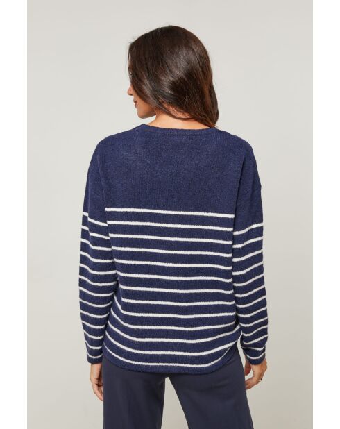 Pull Cassian marine beige
