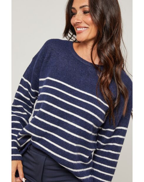 Pull Cassian marine beige