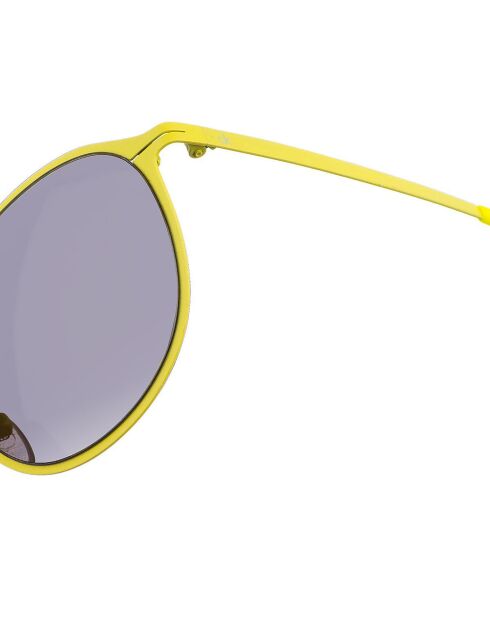 runde Sonnenbrille S CK2137S mattgelb