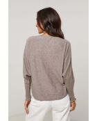 Miss taupefarbener Pullover