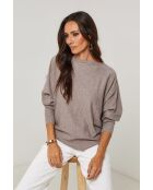 Miss taupefarbener Pullover