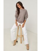Miss taupefarbener Pullover