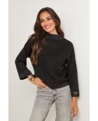 Valenti schwarzer Pullover