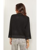 Valenti schwarzer Pullover