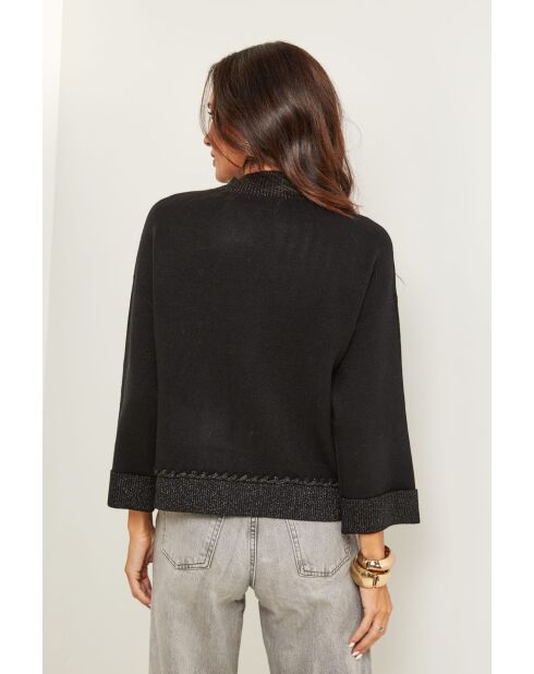 Valenti schwarzer Pullover