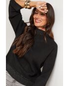 Valenti schwarzer Pullover