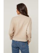 Valenti taupefarbener Pullover