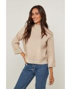 Valenti taupefarbener Pullover