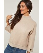 Valenti taupefarbener Pullover