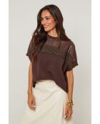 Pull Wallace bordeaux