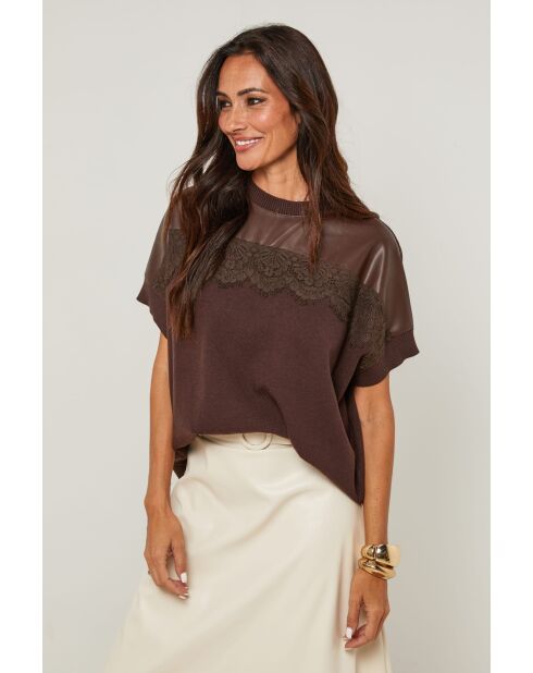 Pull Wallace bordeaux