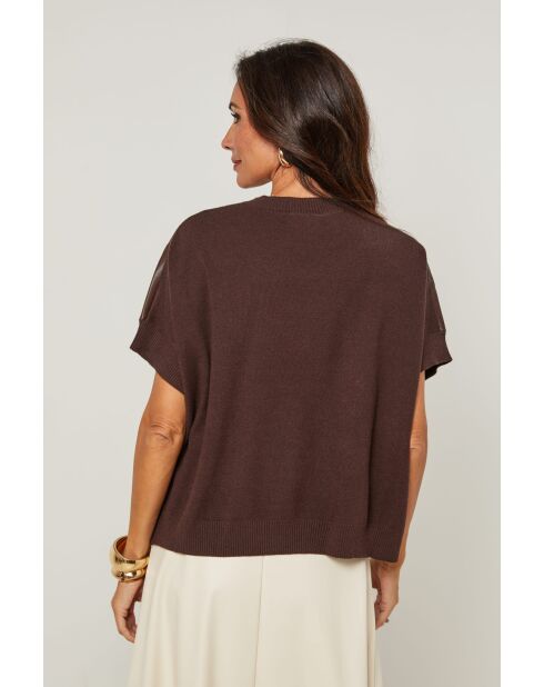 Pull Wallace bordeaux