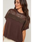 Pull Wallace bordeaux