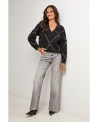 Moretti schwarzer Pullover