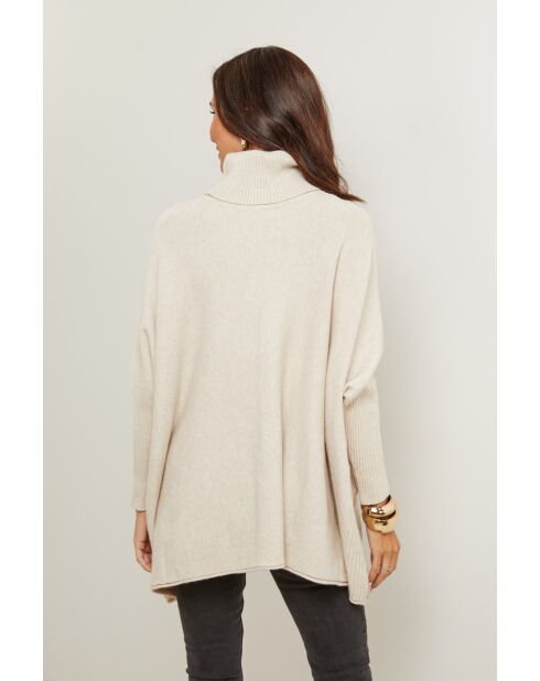 Poncho Augustin beige