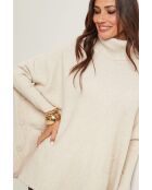 Poncho Augustin beige