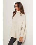Poncho Augustin beige