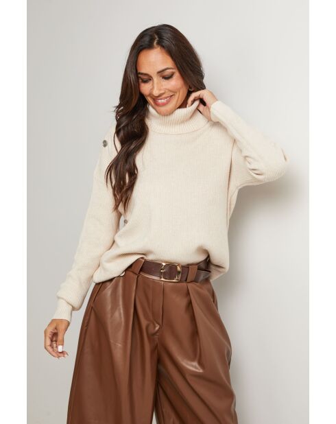 Pull Alma beige