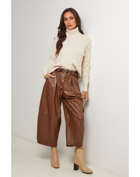 Pull Alma beige