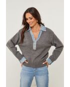 Pull Alessio gris