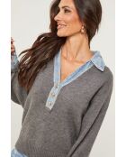 Pull Alessio gris