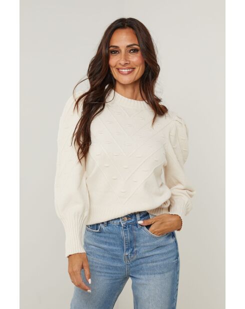 Beige trui Alexandre