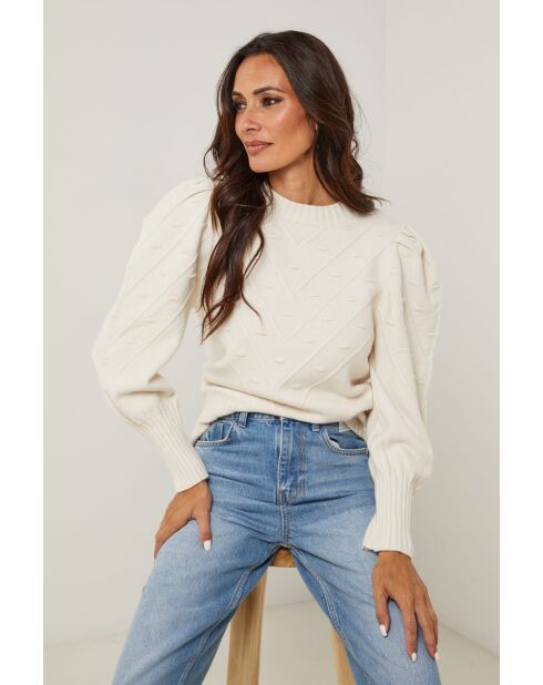 Beige trui Alexandre