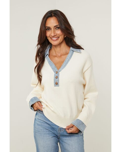 Pull Alessio beige