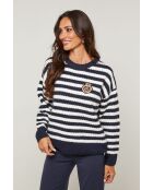 Marineblauer Pullover Bennett