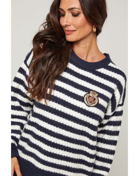 Marineblauer Pullover Bennett