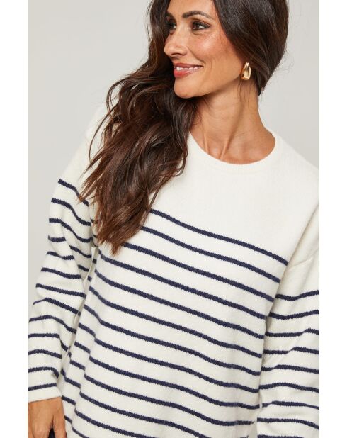Pull Cassian beige bleu