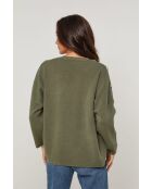 Khakifarbener Pullover Montgomery