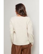 Beiger Pullover Barrett