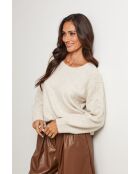 Beiger Pullover Barrett