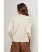 Beiger Pullover Sinclair