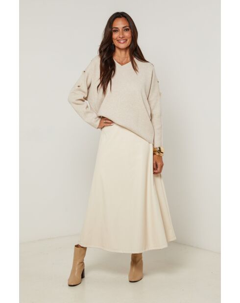 Taupefarbener Pullover Montgomery