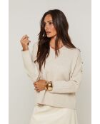 Taupefarbener Pullover Montgomery