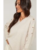 Taupefarbener Pullover Montgomery