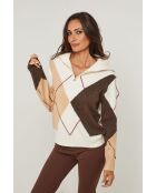Ecrufarbener Pullover Kensington