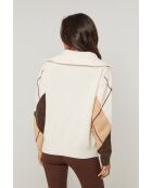 Ecrufarbener Pullover Kensington